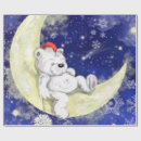 Search for dreams wrapping paper Moon