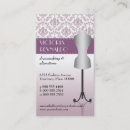 Search for clothing alterations business cards Fashion design