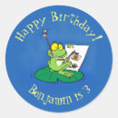 Search for cute funny frog stickers Amphibian