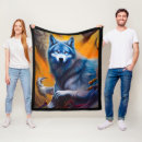 Search for wolf blankets Colorful