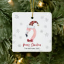 Search for kitsch christmas tree decorations Flamingo