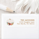 Search for white pumpkin return address labels Greenery