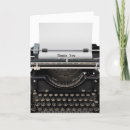 Search for typing cards Antique
