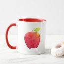 Search for watercolor apple mugs Apples