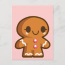 Search for gingerbread man postcards Xmas