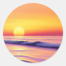 Search for ocean scene stickers Sunset