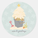 Search for beach christmas stickers Seas and greetings