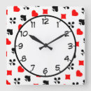 Search for playing cards clocks Diamond