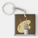 Search for painters key rings Paint brush