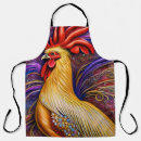 Search for chicken art aprons Hen