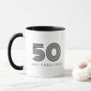 Search for birthday mugs Black and white