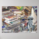Search for library kids posters Stack of books