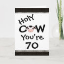 Search for black and white cow birthday cards Humour