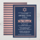 Search for navy blue bar bat mitzvah invitations Trendy