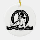 Search for basset hound christmas tree decorations Santa