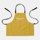 Search for mustard aprons Chic