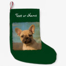 Search for frenchie christmas stockings Puppy