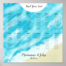 Search for beach wedding seating charts Blue