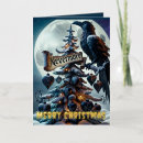 Search for gothic christmas cards Raven