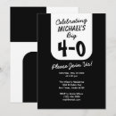 Search for big 40th birthday invitations Simple