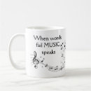 Search for music speaks mugs Inspirational