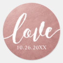 Search for gold foil wedding envelope seals Simple
