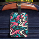 Search for graffiti luggage tags Blue