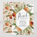 Search for peach floral invitations Girl