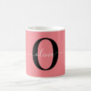 Search for pink and black coffee mugs Bridal shower