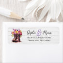 Search for farm wedding return address labels Rustic country