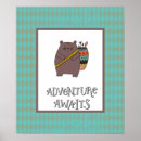 Search for adventure awaits posters baby kids Quote