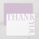 Search for lavender thank you cards Simple