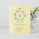 Search for yellow daisy wedding invitations Watercolor