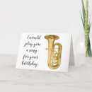 Search for tuba birthday cards Funny