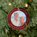 Search for 40th wedding anniversary christmas tree decorations 40 years