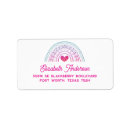 Search for colors return address labels Girl