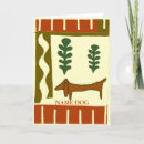Search for weiner dog christmas cards Dachshund