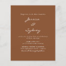 Search for brown paper invitations Elegant