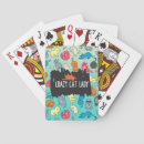 Search for orange cat playing cards Cute