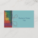 Search for weave business cards Colourful