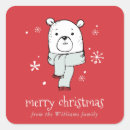 Search for christmas teddy bear stickers Snowflakes