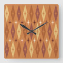 Search for diamond shape clocks Brown