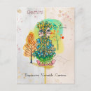 Search for two faces postcards For her