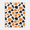 Search for black and orange blankets For her