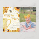 Search for sunflower photo birthday invitations Modern
