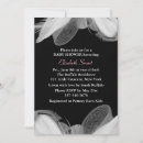 Search for white feather invitations Black