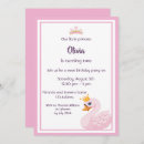 Search for swan birthday invitations Princess