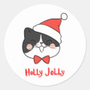 Search for kawaii santa stickers Cat
