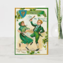 Search for victorian st patricks day cards Shamrocks