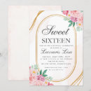 Search for girly sweet 16 invitations Luxury